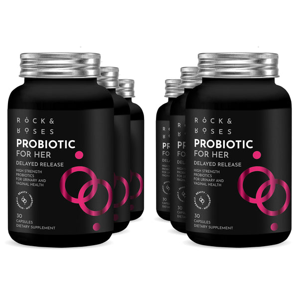 Probiotics for Her | Delayed Release | Rock and Roses Supplements